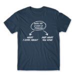 There are two kinds of problems Denim Men's T-shirt for Badass, Funny