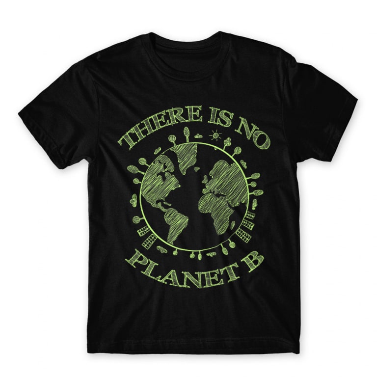 There is no planet B Black Men's Tee There is no planet B Black Men's Tee for Funny, Sarcastic Humour