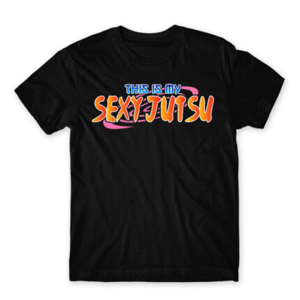 This is my sexy jutsu Black Men's T-shirt for Anime, Naruto