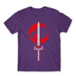 ThunderCats – Sword of Omens Dark Purple Men's Tee for Anime, Original Art