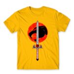 ThunderCats – Sword of Omens Gold Men's Tee for Anime, Original Art