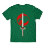 ThunderCats – Sword of Omens Kelly Green Men's T-shirt for Anime, Original Art