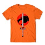 ThunderCats – Sword of Omens Orange Men's Tee for Anime, Original Art