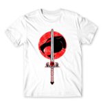 ThunderCats – Sword of Omens White Men's Tee for Anime, Original Art