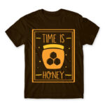 Time is honey Chocolate Men's Tee for Beekeeper, Work