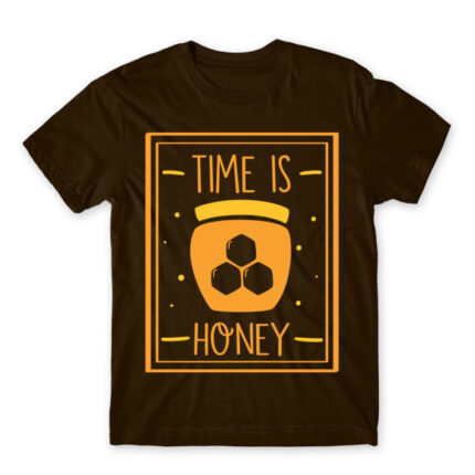 Time is honey Chocolate Men's Tee for Beekeeper, Work