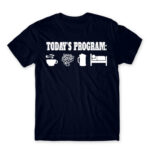 Today’s plan – Florist Navy Men's Tee for Florist, Work