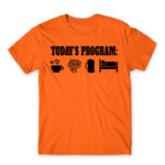 Today’s plan – Florist Orange Men's T-shirt for Florist, Work