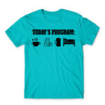 Today’s plan – Massage Therapist Atoll Blue Men's Tee for Massage Therapist, Work