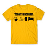 Today’s plan – Massage Therapist Gold Men's T-shirt for Massage Therapist, Work