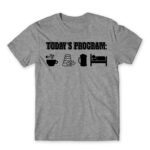 Today’s plan – Massage Therapist Grey Melange Men's T-shirt for Massage Therapist, Work