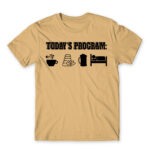 Today’s plan – Massage Therapist Sand Men's T-shirt for Massage Therapist, Work