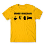 Today’s plan – Postman Gold Men's Tee for Postman, Work