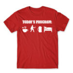 Today’s plan – Postman Red Men's Tee for Postman, Work