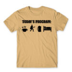 Today’s plan – Postman Sand Men's Tee for Postman, Work