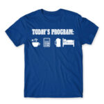 Today’s program – Accountant Royal Blue Men's Tee for Accountant, Work