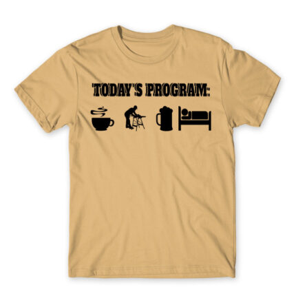 Today’s program – Carpenter Sand Men's Tee for Carpenter, Work