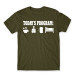Today’s program – Courier Army Men's T-shirt for Courier, Work