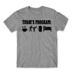 Today’s Program – Policeman Grey Melange Men's T-shirt for Police, Work