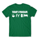 Today’s Program – Policeman Kelly Green Men's Tee for Police, Work