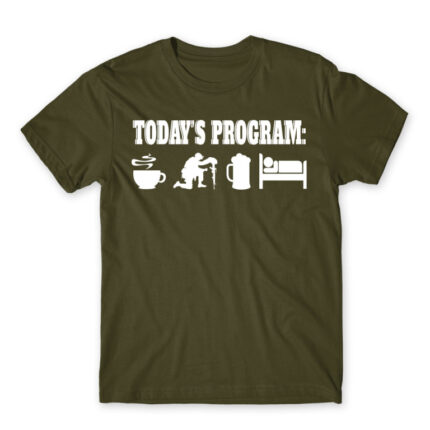 Today’s program – Soldier Army Men's T-shirt for Soldier, Work