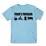 Today’s program – Welder Sky Blue Men's Tee for Welder, Work