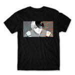 Todoroki Shouto: My Hero Academia Black Men's T-shirt for Anime, My Hero Academia
