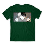 Todoroki Shouto: My Hero Academia Bottle Green Men's T-shirt for Anime, My Hero Academia