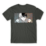 Todoroki Shouto: My Hero Academia Dark Grey Men's Tee for Anime, My Hero Academia