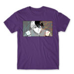 Todoroki Shouto: My Hero Academia Dark Purple Men's Tee for Anime, My Hero Academia