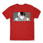 Todoroki Shouto: My Hero Academia Red Men's Tee for Anime, My Hero Academia