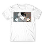 Todoroki Shouto: My Hero Academia White Men's Tee for Anime, My Hero Academia