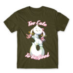 Too Cute to Be Good Army Men's T-shirt for Anime, Puella Magi Madoka Magica