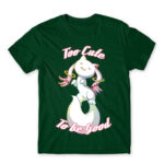 Too Cute to Be Good Bottle Green Men's T-shirt for Anime, Puella Magi Madoka Magica