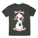 Too Cute to Be Good Dark Grey Men's T-shirt for Anime, Puella Magi Madoka Magica
