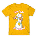 Too Cute to Be Good Gold Men's Tee for Anime, Puella Magi Madoka Magica