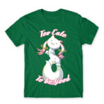 Too Cute to Be Good Kelly Green Men's T-shirt for Anime, Puella Magi Madoka Magica