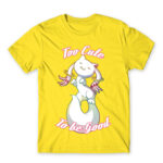 Too Cute to Be Good Lemon Men's T-shirt for Anime, Puella Magi Madoka Magica