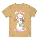 Too Cute to Be Good Sand Men's Tee for Anime, Puella Magi Madoka Magica