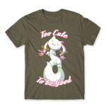 Too Cute to Be Good Zinc Men's T-shirt for Anime, Puella Magi Madoka Magica