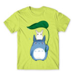 Totoro – Guardians of the Forest Apple Green Men's Tee for Anime, My Neighbour Totoro