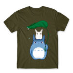 Totoro – Guardians of the Forest Army Men's Tee for Anime, My Neighbour Totoro
