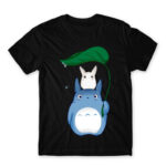 Totoro – Guardians of the Forest Black Men's Tee for Anime, My Neighbour Totoro