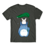 Totoro – Guardians of the Forest Dark Grey Men's Tee for Anime, My Neighbour Totoro