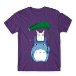 Totoro – Guardians of the Forest Dark Purple Men's Tee for Anime, My Neighbour Totoro