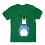 Totoro – Guardians of the Forest Kelly Green Men's T-shirt for Anime, My Neighbour Totoro