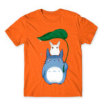 Totoro – Guardians of the Forest Orange Men's T-shirt for Anime, My Neighbour Totoro