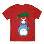 Totoro – Guardians of the Forest Red Men's T-shirt for Anime, My Neighbour Totoro