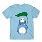 Totoro – Guardians of the Forest Sky Blue Men's Tee for Anime, My Neighbour Totoro