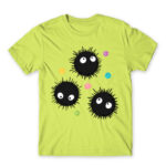 Totoro Porcicák Apple Green Men's T-shirt for Anime, My Neighbour Totoro